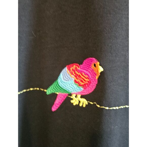 Breckenridge Grandma Core, embellished parrot, XL, Beaded shirt - Picture 8 of 8
